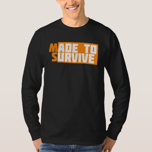 多発性硬化症啓発 多発性硬化症啓発 Tシャツ (正面)