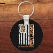 多発性硬化症支援分群多発性硬化症 キーホルダー (正面)