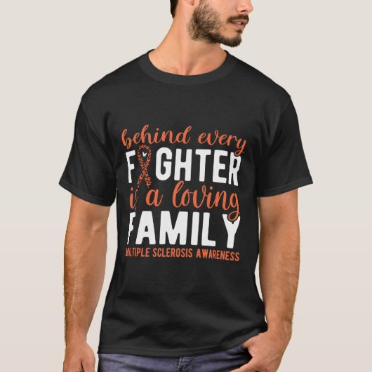 多発性硬化症支援部隊 Tシャツ (正面)