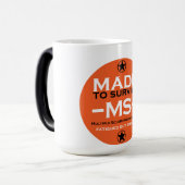 多発性硬化症生存者支援認識度 モーフィングマグカップ (正面左)