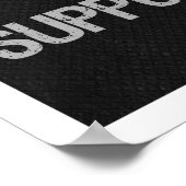 多発性硬化症認識度のポスターは治療と戦う ポスター (角)