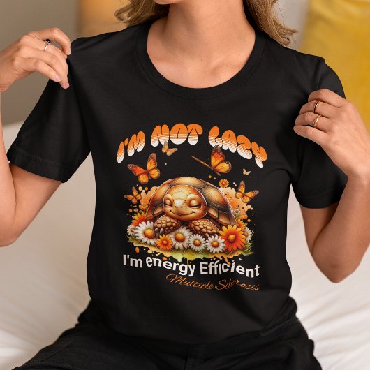 多発性硬化症認識度カメMSウォリアー Tシャツ