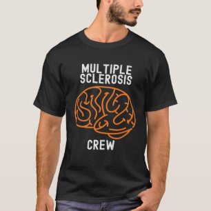 多発性硬化症認識度グループ引用文ファミリー Tシャツ