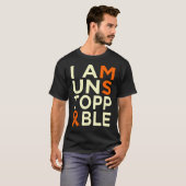 多発性硬化症認識度サポートグラフィック Tシャツ (正面フル)