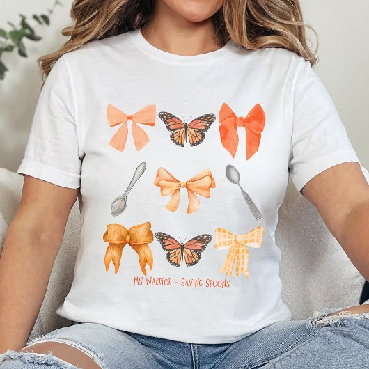 多発性硬化症認識度シャツ、MS Warrior T-s トライブレンドＴシャツ