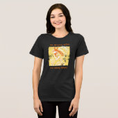 多発性硬化症認識度シャツ、MS Warrior Tee トライブレンドＴシャツ (正面全面)