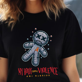 多発性硬化症認識度トップ、MS Warrior Tee、 トライブレンドＴシャツ