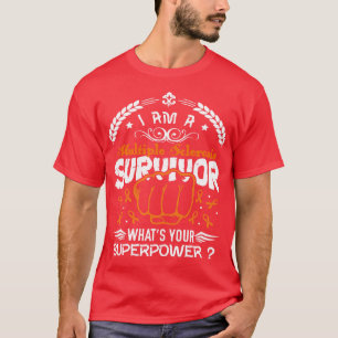 多発性硬化症認識度生存者Whats Tシャツ