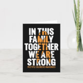 多発性硬化症認識度 カード (正面)