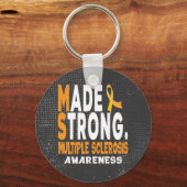 多発性硬化症認識度 キーホルダー (正面)