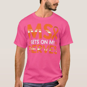 多発性硬化症認識度 Tシャツ