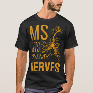 多発性硬化症認識度 Tシャツ