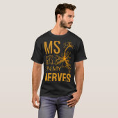 多発性硬化症認識度 Tシャツ (正面フル)