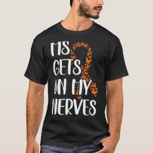 多発性硬化症認識度 Tシャツ