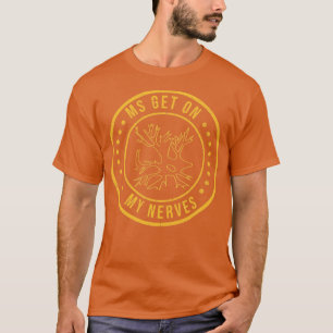 多発性硬化症認識度M Tシャツ
