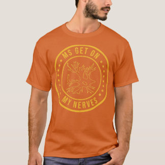 多発性硬化症認識度M Tシャツ
