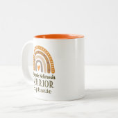 多発性硬化症認識度MSサポート ツートーンマグカップ (正面左)