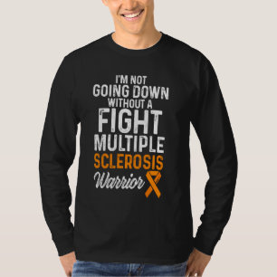 多発性硬化症認識度Ms Surviver Down Warr Tシャツ
