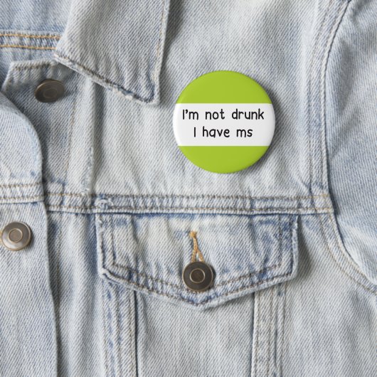 多発性硬化症飲ではない目に見えない病気 缶バッジ (インサイチュ)