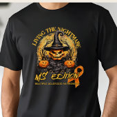 多発性硬化症 オレンジリボン スプーンギフト Tシャツ