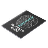 多発性硬化症MSそれは私の頭の中にある ノートブック (左側)