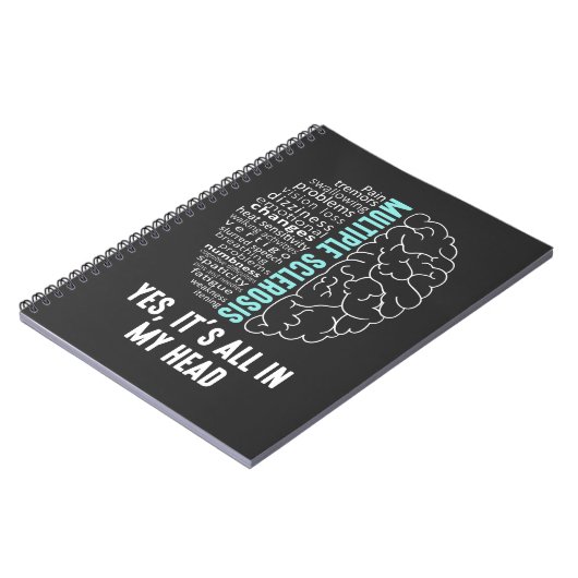 多発性硬化症MSそれは私の頭の中にある ノートブック (左側)