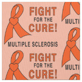 多発性硬化: 治療のための戦い! ファブリック (クローズアップ)