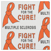 多発性硬化: 治療のための戦い! ファブリック (クローズアップ)