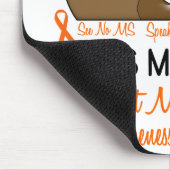 多発性硬化MS 2を聞いてはいけないことを話すためにことを見て下さい マウスパッド (コーナー)