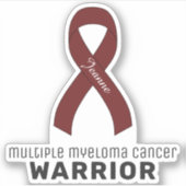 多発性骨髄腫がんビニールシール シール (正面)