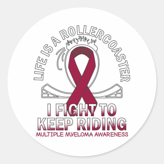 多発性骨髄腫がん認識度包帯 ラウンドシール (正面)