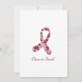 多発性骨髄腫がん認識度生存者パーティー 招待状 (裏面)