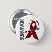 多発性骨髄腫の生存者 缶バッジ (正面&裏面)