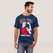 多発性骨髄腫戦士の破壊不能認識度 Tシャツ (正面フル)