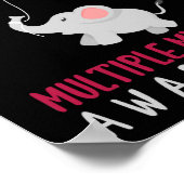 多発性骨髄腫認識度象 ポスター (角)