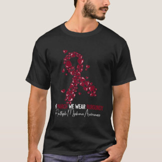 多発性骨髄腫認識度 Tシャツ
