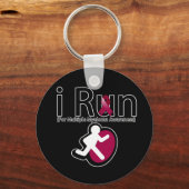 多発性骨髄腫認識度I 走 キーホルダー (正面)