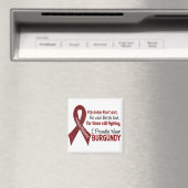 多発性骨髄腫I誇らしげに衣服ブルゴーニュ1 マグネット (インサイチュ (食洗機))