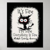 多発素晴らし性硬素晴らし化認識度 ポスター (正面)