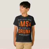 多発飲性硬化症の認識度はない Tシャツ (正面フル)