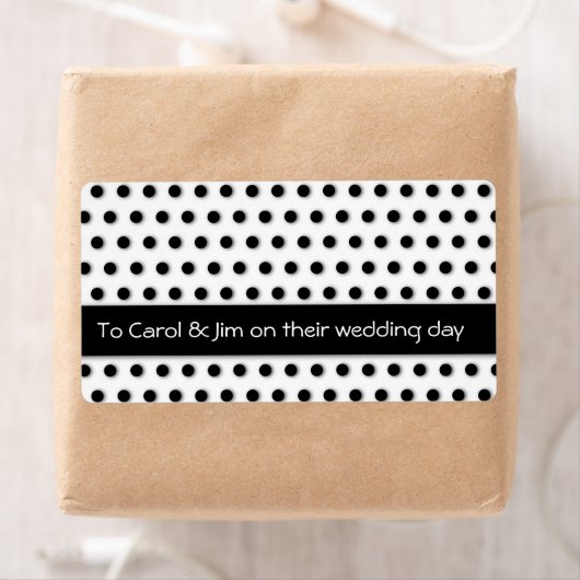 多目的で黒い点! ラベル (インサイチュ)