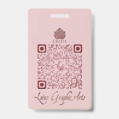 多目的に使えるQRコード バッジ (裏面)