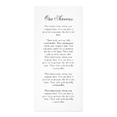 多目的スタイリッシュラックカード ラックカード (裏面)