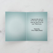 多目的チェックボックス感謝カード サンキューカード (内部)