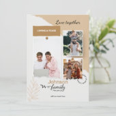 多目的フォトコラージュテンプレート シーズンカード (スタンド正面)