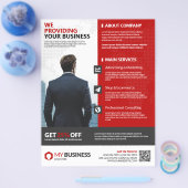 多目的企業の業務 チラシ (シングル)