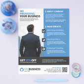 多目的企業の業務 チラシ (シングル)