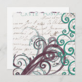 多目的招待状テンプレート 招待状 (正面/裏面)