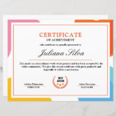 多目的証明書テンプレート (正面/裏面)