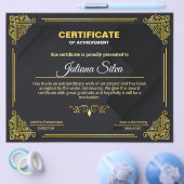 多目的達成証明書 チラシ (シングル)